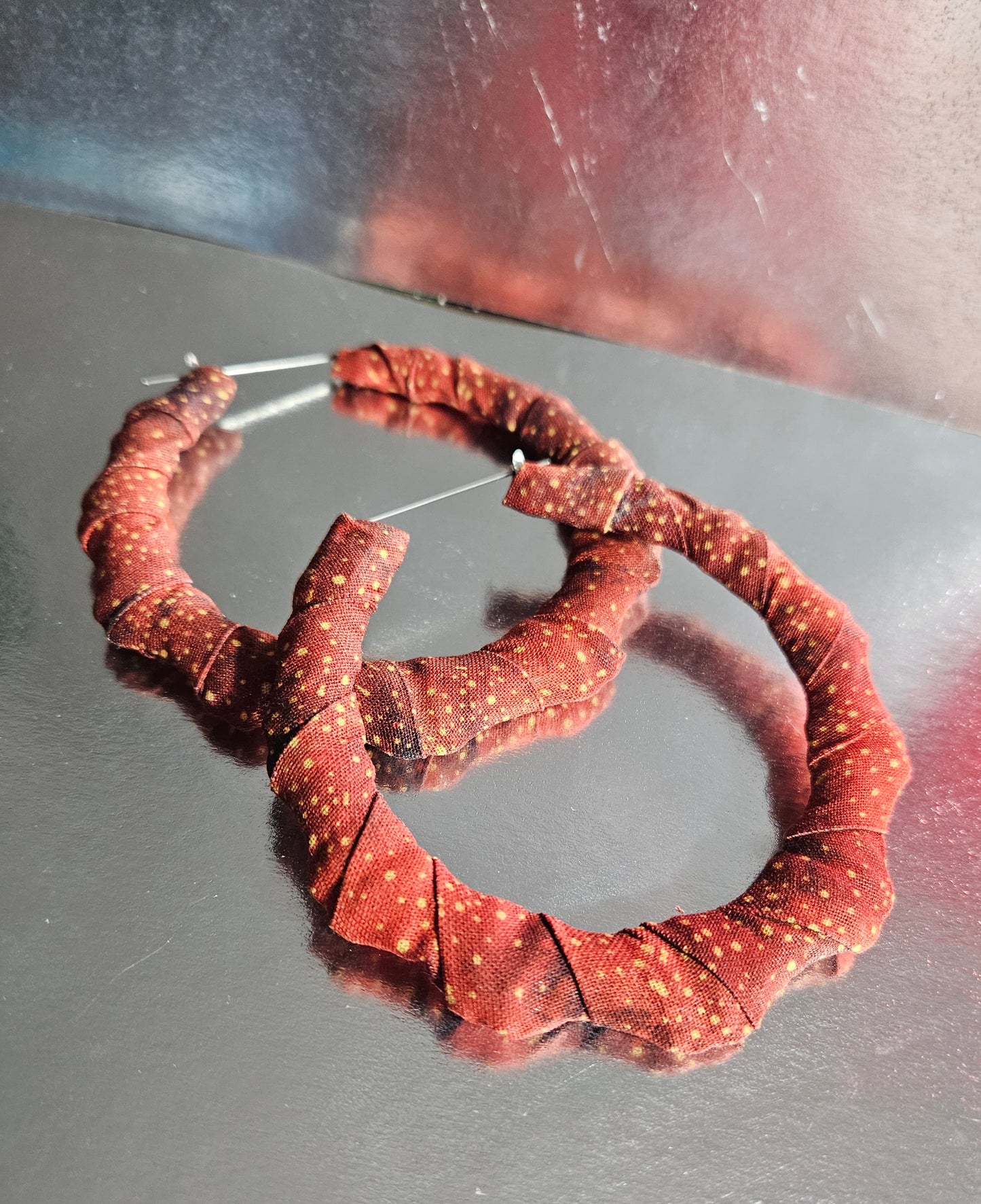* 3.5" Hoop- Deep Space Red-orange